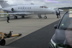 On the Tarmac at Farnborough